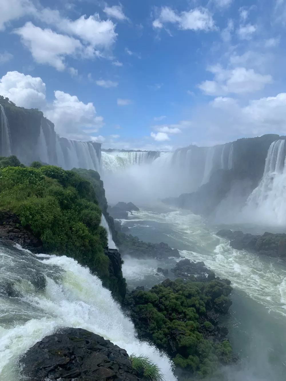 The awesome power of Iguazu Falls